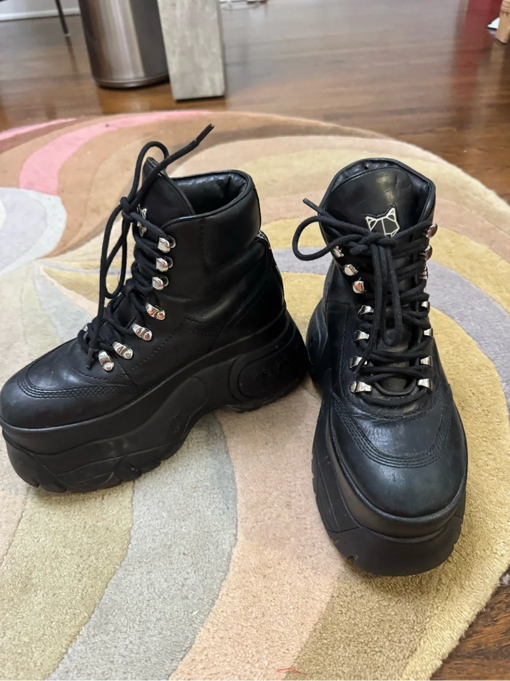 Naked Wolfe chunky platform